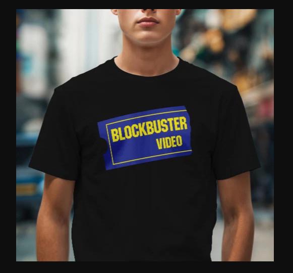 BLOCKBUSTER Tshirt size S5XL Unisex T-Shirt XXL