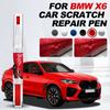 OPRTAMG Hete Doel Voertuig Voor BMW X6 2008-2025 Auto Lak Reparatie Pen Bijwerken Krasverwijderaar Doe-het-zelf Auto Accessoires Grafiet Zwart