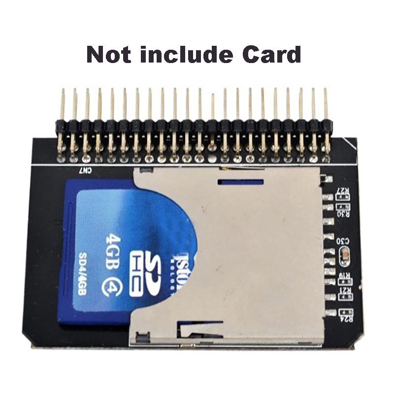 SD to IDE 44pin Adapter Transfer Card Adapter Conversion for Laptops 2.5inch HDD SDHC/SDXC Memory Card to IDE 44pin Converter