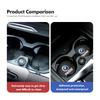 2Pcs Car Coaster Mat Water Cup Holder Anti-Slip Accessories For BMW G01 G02 F15 F16 G05 G06 G07 F07 G30 G32 F40 F44 F34 c1