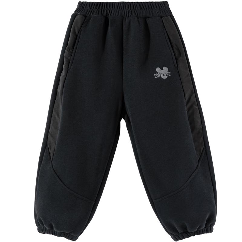 Disney Boys' Fleece-Lined Winter Mickey Mouse Jogger Pants