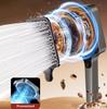 Square New 4-Mode Showerhead Super High Pressure Large Water Output for Home Bathroom Bathing, Handheld Showerhead