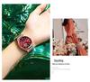 Louis Vanson Women's Luminous Diamond-Set Waterproof Calendar Watch – Popular Style