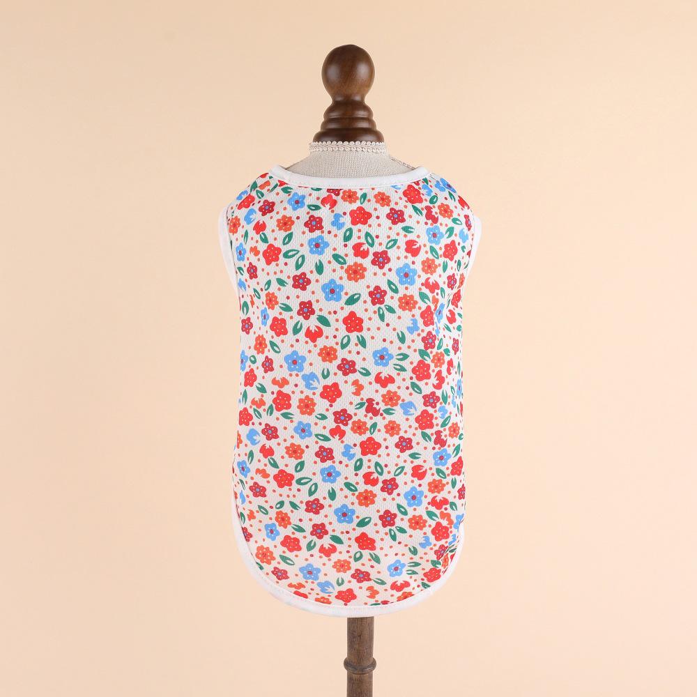 Thin Spring/Summer Pet Vest for Small Dogs & Cats - Fits French Bulldogs, Teddy Cats, and Bichons.