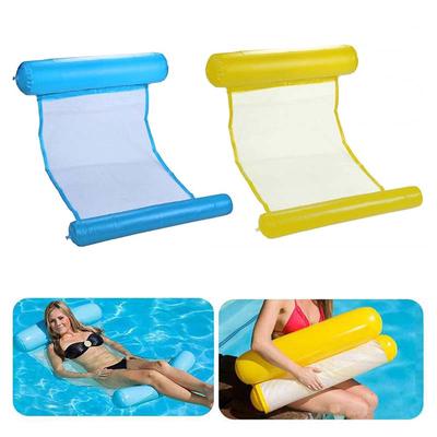 Wasserhängematte, aufblasbare schwimmende Wasserhängematte, Pool-Lounge-Bett, Schwimmstuhl, Sommer