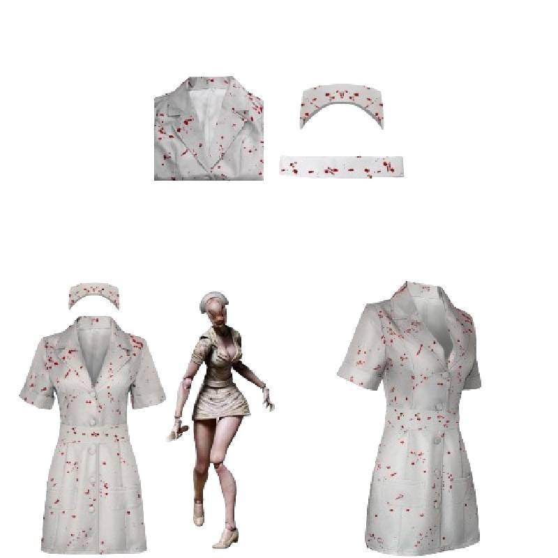 

Костюмы для сцены и ролевых игр медсестры из Сайлент Хилл L