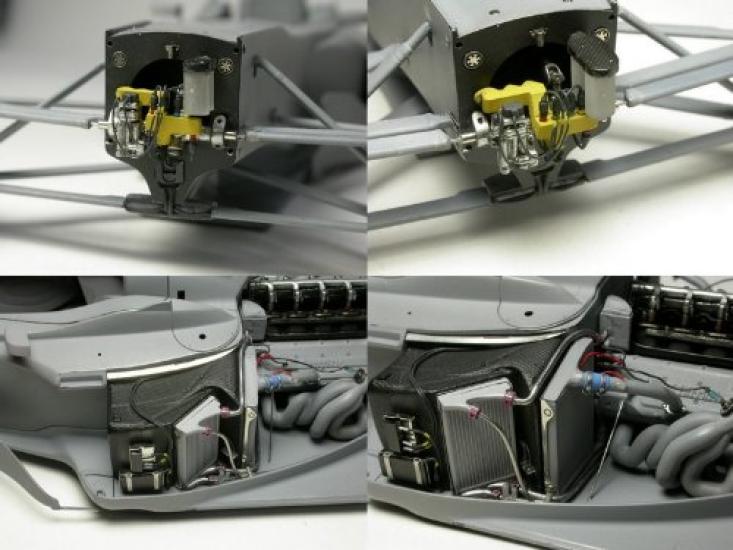 Top Studio Ferrari Super Detail Set Tamiya MD29003 1/20 F1-2000