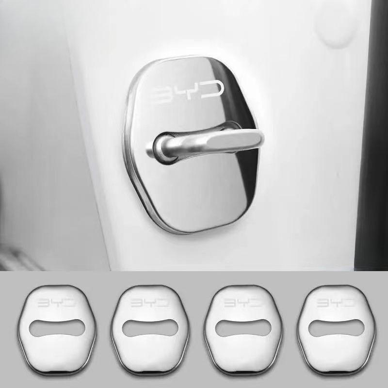 

BYD 4pcs Car Door Protective Cover Stainless Steel for BYD Atto 3 Yuan Plus Song Plus Seal Dolphin Sealion Tang Qin Han Seagull