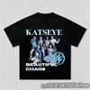 Katseye Unisex Korean Band Print Cotton TShirt Short Sleeve Casual Summer Top for Kids Unisex Unisex