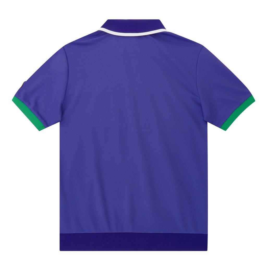 MARTINE GOLF One Point Block Polo Shirts_Navy