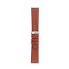 MORELLATO Recycled Leather Watch Strap for PAROS 24mm Tan with Replacement Tool X5392D15041024 (Cowhide) [Officially Imported]