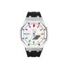 Casio Relógio personalizado série modificada Eclipse Arco-Íris tendência modificada 200 metros à prova d'água luminoso Quartzo homens e mulheres CaiHongRiShi(YinHei)