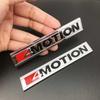 3D Metal 4 MOTION Front Grille Badge Sticker Car Rear Trunk Body Emblem for GOLF Polo Tiguan Jetta Car Styling