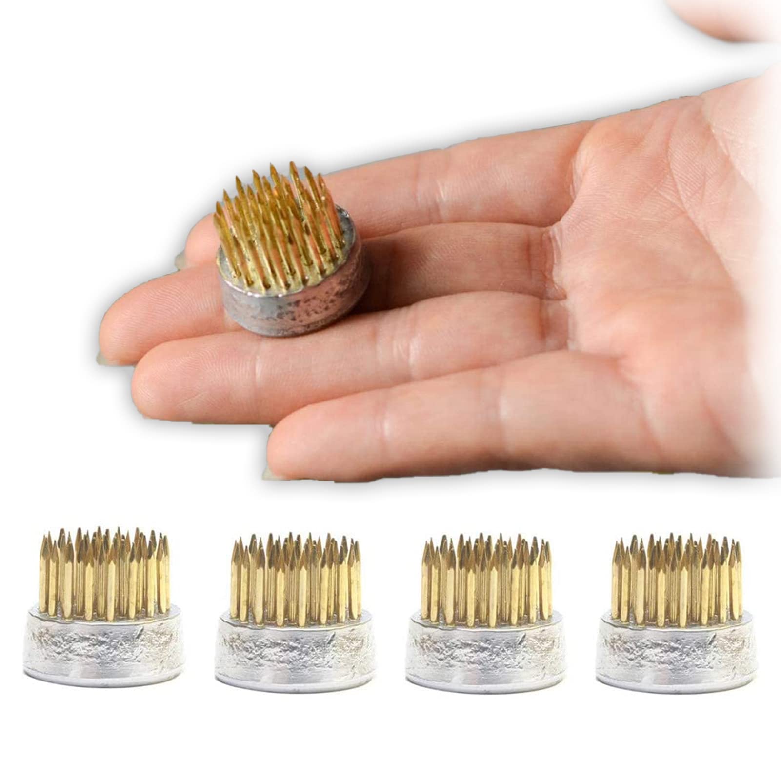 

ZERONOWA Мини Кензан Круглый Кензан для Вазы для Одного Цветка Декорация Икебана Цветочная Композиция (23мм/5 штук)