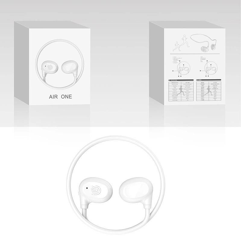 Auriculares deportivos inalámbricos de conducción ósea Cross-Border Air Pro - Larga duración de batería, compatibles con Apple y Android