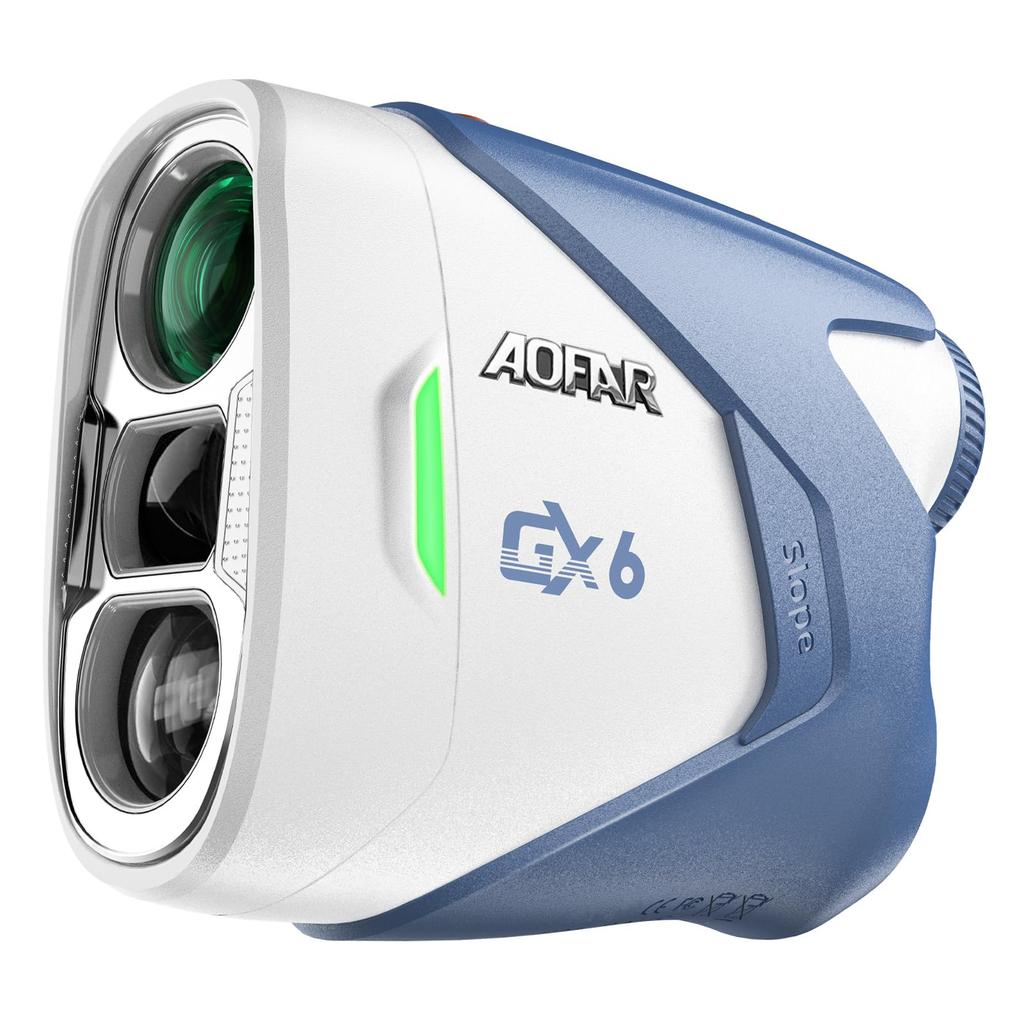 AOFAR GX6 Golf Slope Laser Magnetic Attaches to Metal 7x IPX4 Compact and Perfect Gift Rangefinder, 1000-yd Measurement, ±0.5-yd Accuracy, 0.02-Second