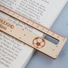 Custom Cartoon Ruler With Name, Personalized Reading Aid Ruler For Daily Learning And Desk Decor,