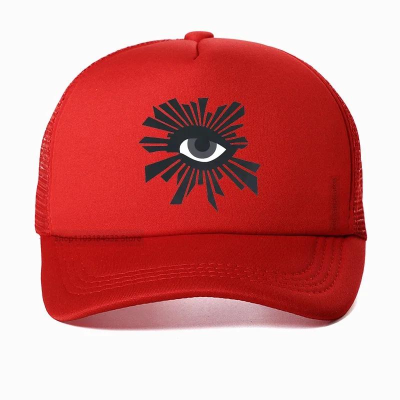

Unisex Eyes Cartoon printing Hats Spring and Autumn Outdoor Adjustable Baseball Caps Casual Mesh Breathable Sunscreen Hat Adjustable