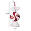 Sweet Cute Ornament Home Decoration Christmas Tree Display Tools Candy Cane Christmas Giant Candy