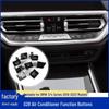 Compatible with BMW 3 Series (G28) Air Conditioning Switch Buttons 325li/330l