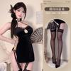 Sexy Sexy Underwear High Split Cheongsam Uniform Bed Flirting Advanced Sense Avoid Uniform Temptation