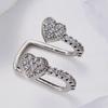 Fashion Copper Metal Zircon Ear Clip for Women Gold Plated Punk No Pierced Chunky C Shape Geometric Ear Cuff Stud Jewelry Gifts