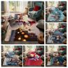 House Entrance Carpet Home Door Mat Living Room Bath Foot Bathroom Non-slip Water Absorption Rugs Bath Merry Christmas Winter