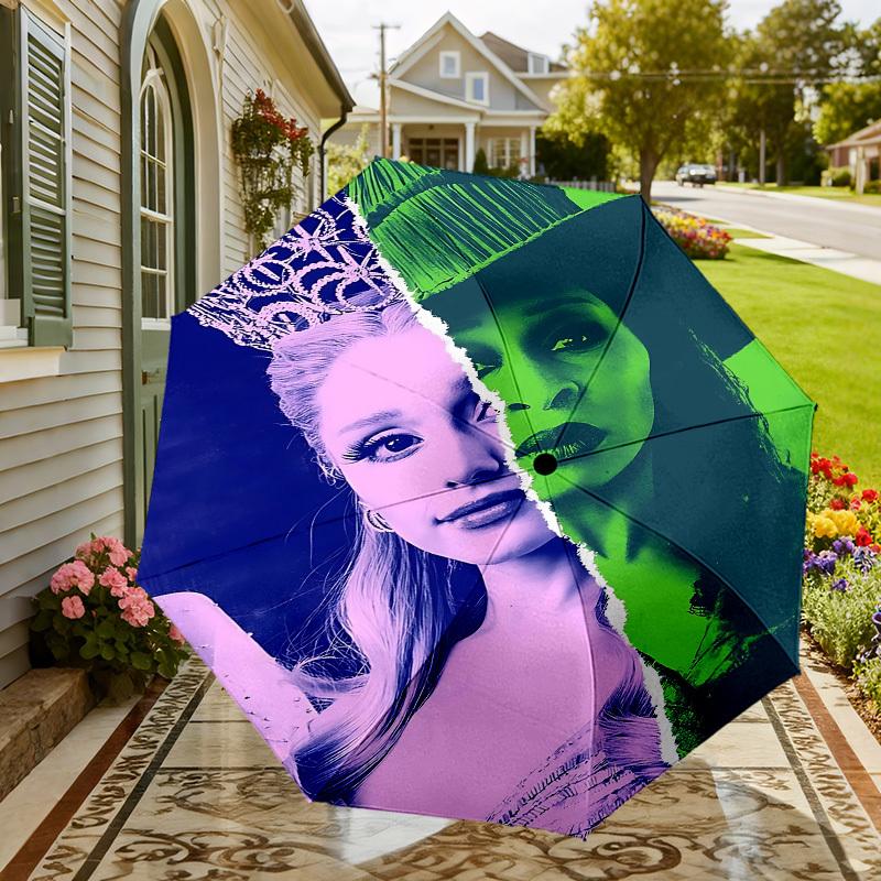Transform Your Look with Our Colorful Umbrella Perfect for Outdoor Adventures, Auto-Open/Close, Lightweight & Durable, Great Gift Idea 081