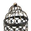 Metal Iron Candle Holder European Retro Tealight Candle Holder  Outdoor Terrace