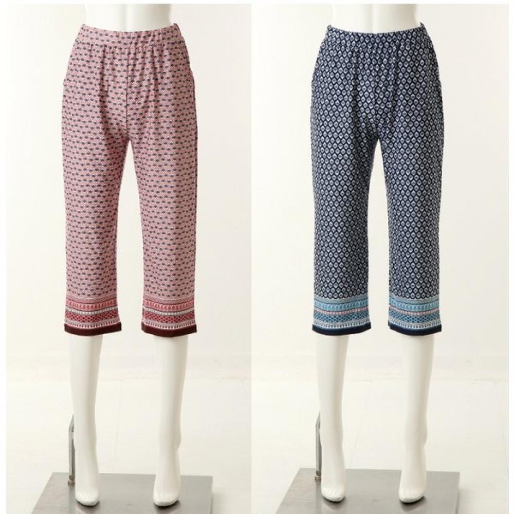 VenuS Soft PolyeSter Ethnic Loungewear Women S pantS Vep3980w pink (PK)/100