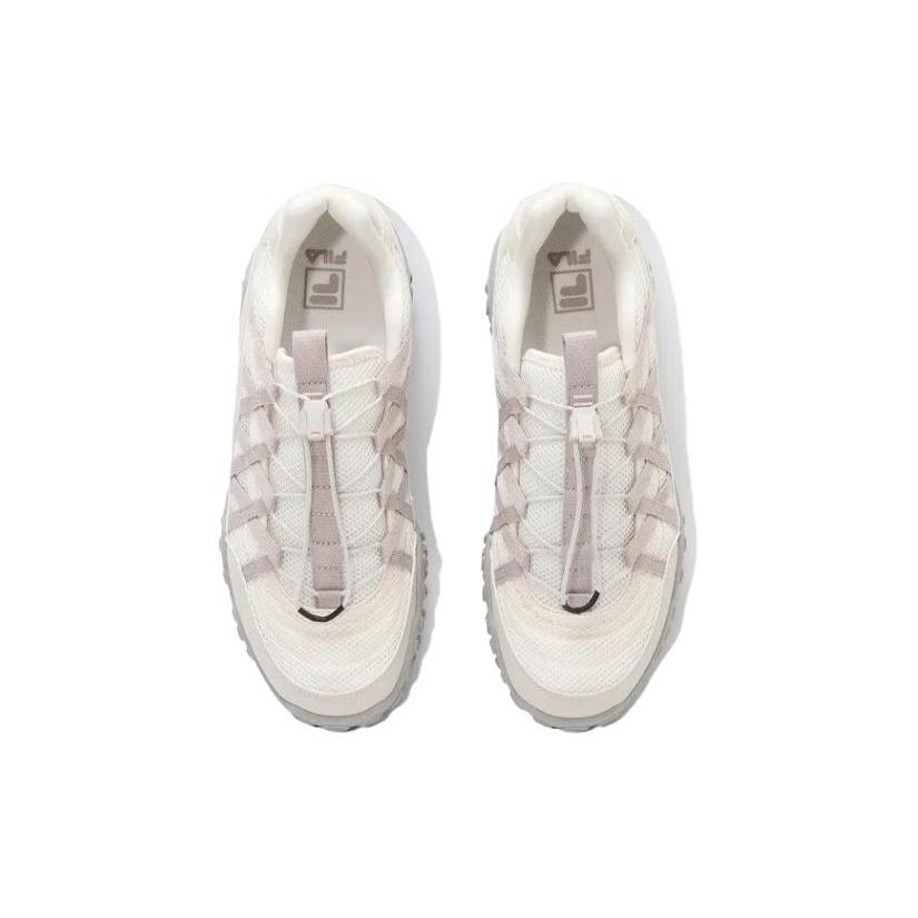 Nové FILA ECHAPPE Odpružené a prodyšné boty s nízkým svrškem pro běh Unisex Šedé 1XM02347G_920