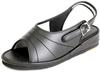 Wing Nurse WN7671 Women's Comfortable Nurse Sandals, Black, Large, Made In Japan