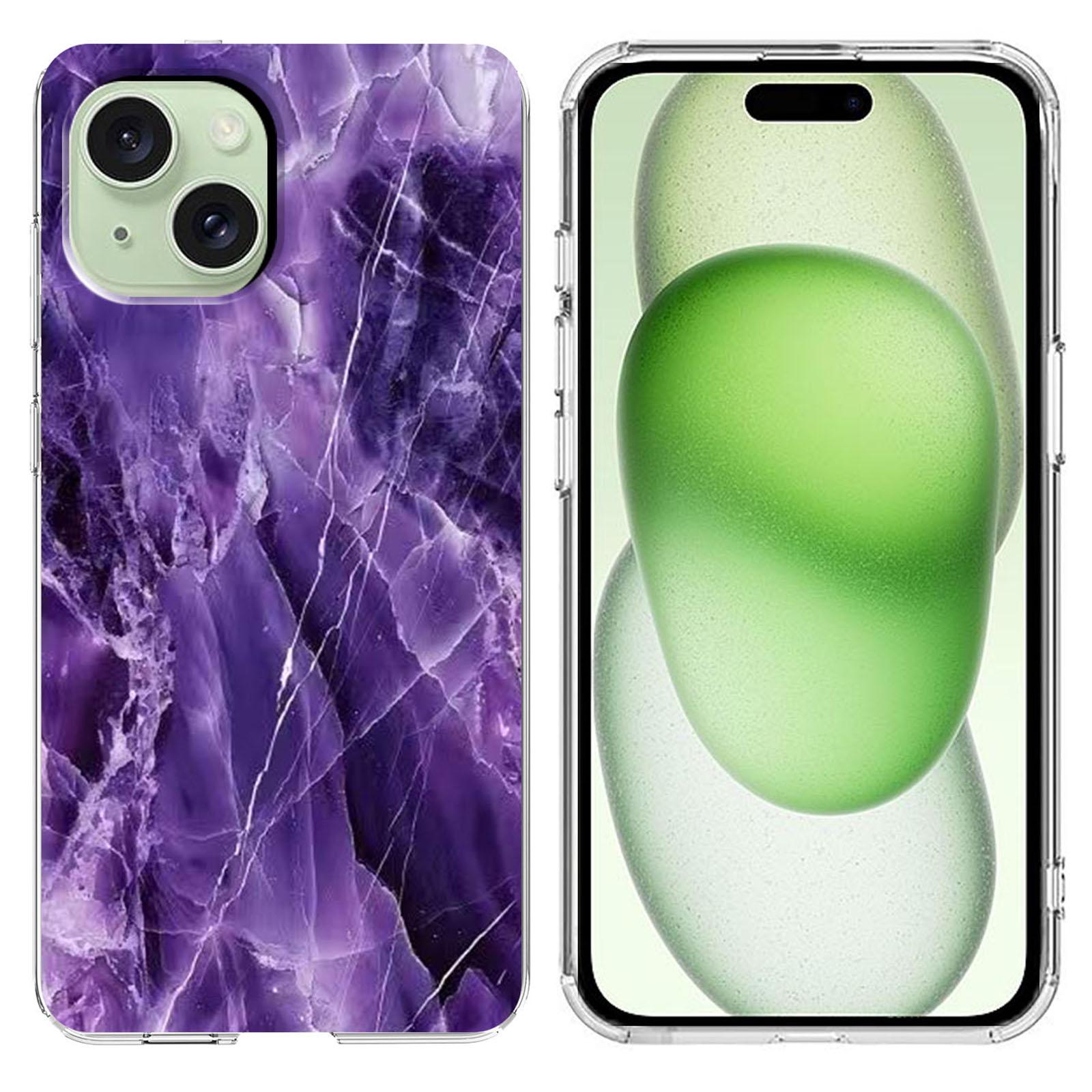 Чехол для iPhone 15 с печатью мраморного узора, мягкий ТПУ чехол для телефона J