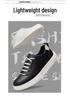 Men's Handmade Retro White Low-Top Board Shoes - Versatile Cowhide Casual Flats for Spring