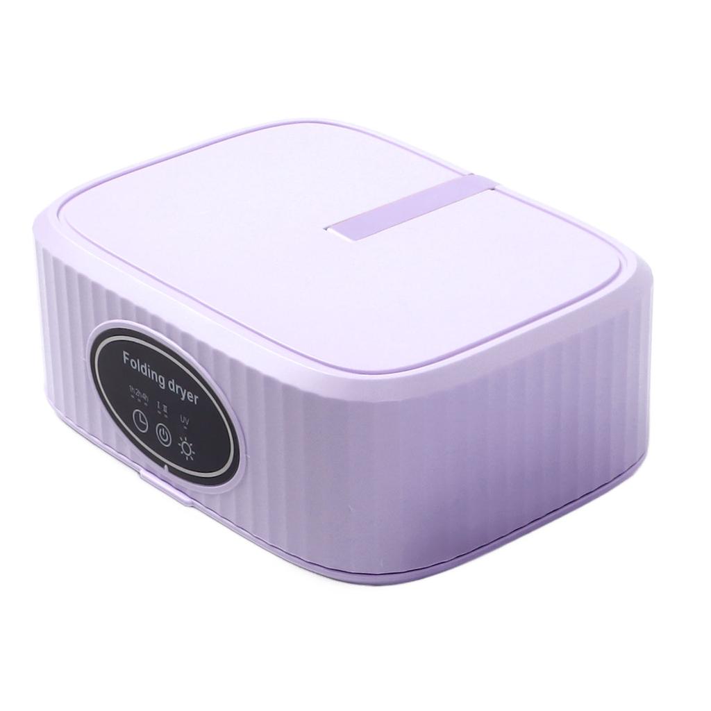 Foldable   Electric Laundry Dryer with Dryer Bag Timer Function Quiet   Portable Clothes Dryer for Light Clothes Underwear