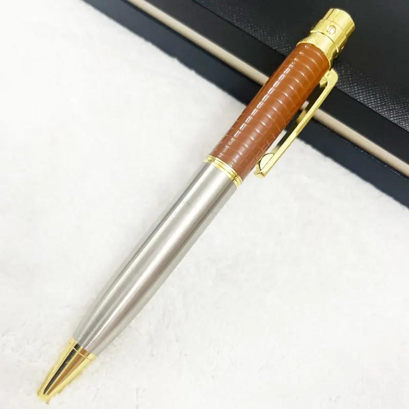 Rollerball Ballpoint Pen Blue Carving With Serial Number Writing Smooth Stationery