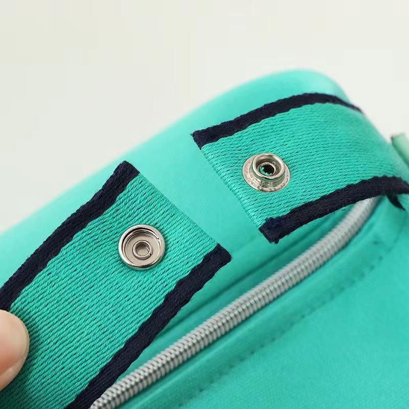 Borsa a tracolla monospalla in tela a tinta unita coreana 2022 – Grande capacità e design semplice per donna