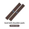 JQOZ8 Extended Suede Car Seat Belt Shoulder Pad Pressure Relief Cushion For Ford Escort KA Flex Everest KA Expedition Falcon Fusion