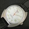 HMT Handaufzug Indische Herren Vintage Römische Ziffern Weißes Zifferblatt Uhr a702844-1