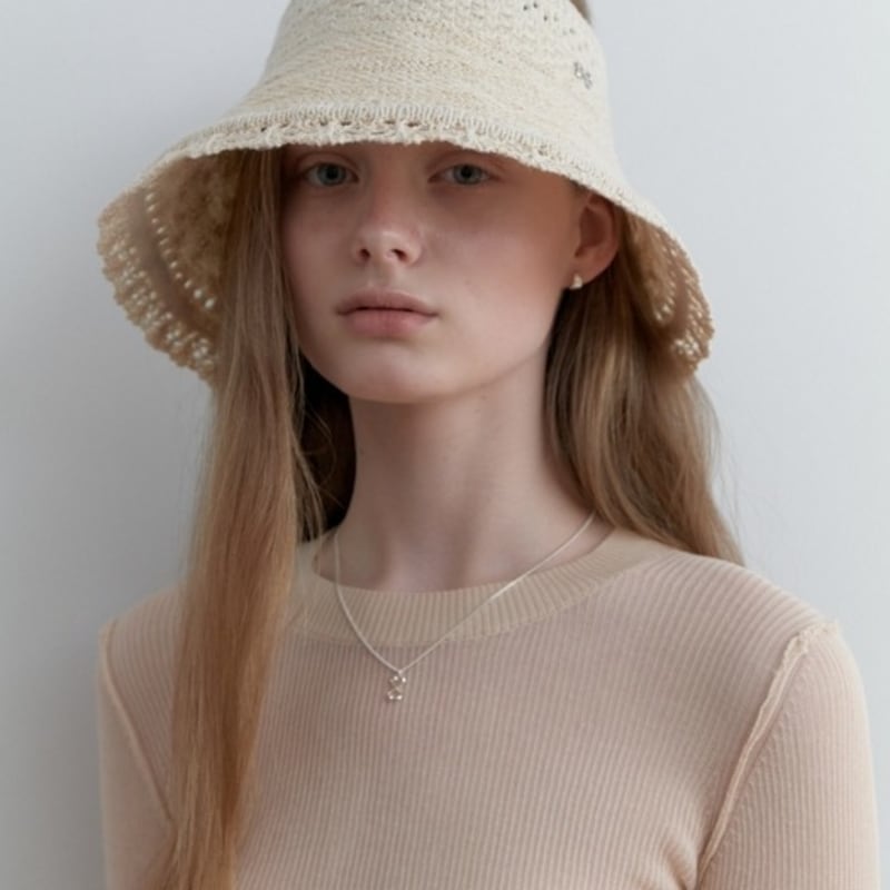 LOVE ME MONSTER Solhatt med spetskant_3FÄRG (L251MCP030)