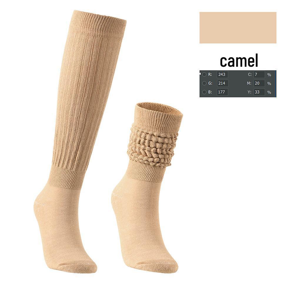 Calzini Unisex a Tubo Medio-Alto in Spugna per il Calore Autunnale e Invernale