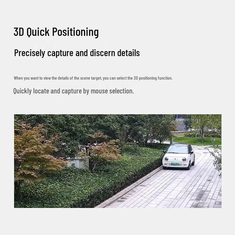 Hikvision 4MP Outdoor PoE Full-Color Night Vision PTZ Dome Camera CN Plug (adapter Included)
