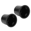 2 Pcs RV Cup Holder Insert Plastic Spilling Proof Replacement Drink Can Holder Insert for Boats Ships Cars Trucks
