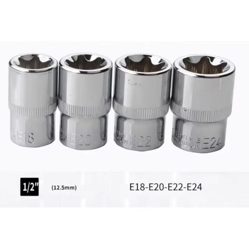 1 Set Repair Star Shaped Sleeve Plum Head Large, Medium And Small Flying Sleeve Set Special Auto Repair 14pcs Home Repair Tools