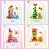 Corner Cute Joy 3D Crystal Cartoon Stickers - Stackable Decorative Journal DIY Material