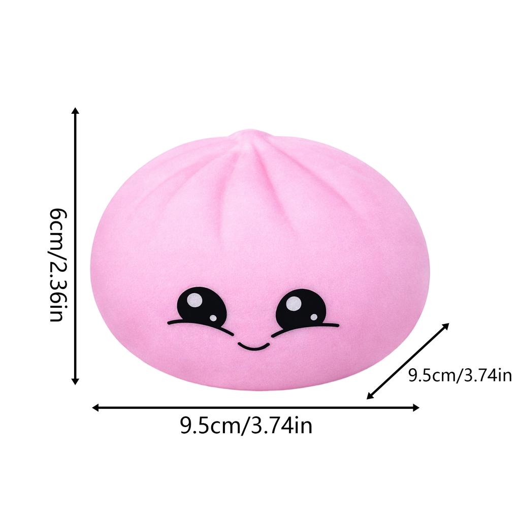 Bunte Teigtaschen Squishy Stressabbau Bälle mit Dampfgarer Wiederverwendbar Rückprall Quetsch Entlastungs Spielzeug Teig Ball Haus Büro Geschenke