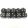 10Pcs Wood Dice D6 Sided Dice 16Mm Digital Number Or Point Cubes Round Coener For Kid Toys Board Games