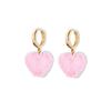 Love gummy earrings for women, light luxury earrings, niche, high-end, temperament, cute earrings, earrings, pendants