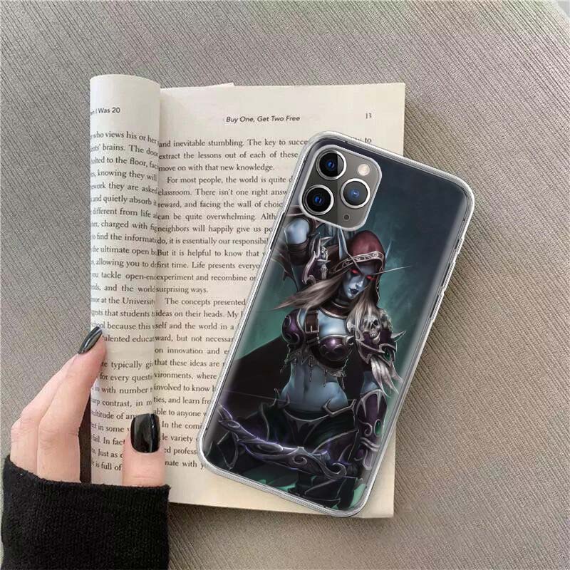W-World Of W-Warcraft Elf Phone Case For Apple Iphone 12 13 Mini 14 15 Pro 17 Pro Max Air 11 16E 16 Plus Shell Cover C