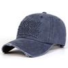 Unisex New York Stickers Embroidery Wash Baseball Caps Spring Autumn Outdoor Adjustable Casual Hats Sunscreen Hat Sports Cap